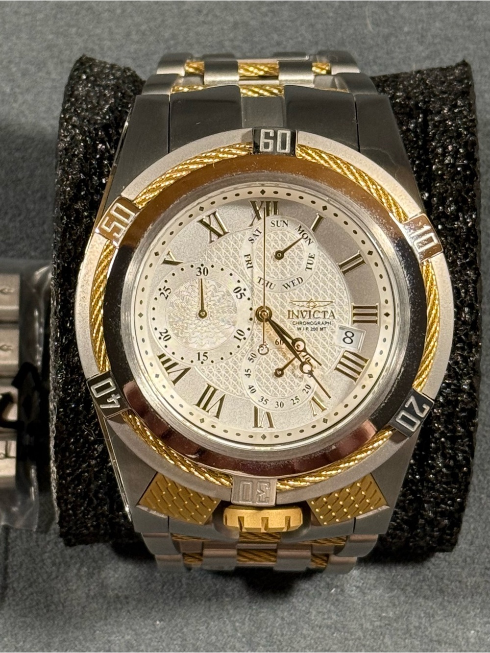 Invicta 29735 Bolt Zeus Men’s Two-Tone Gold and Silver Stainless Steel Watch